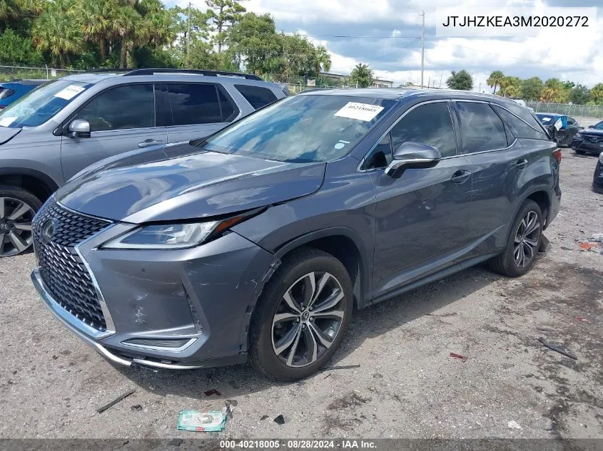 JTJHZKEA3M2020272 2021 Lexus Rx 350L