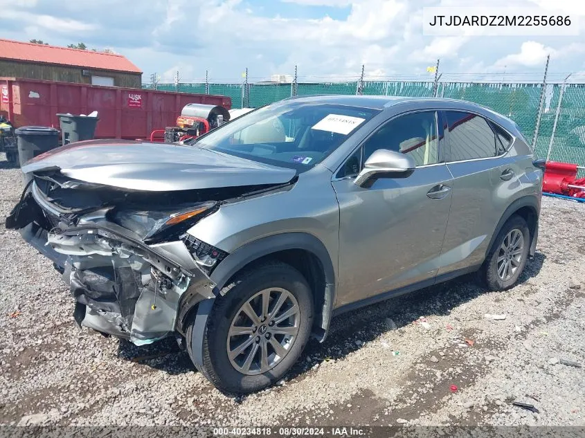 JTJDARDZ2M2255686 2021 Lexus Nx 300