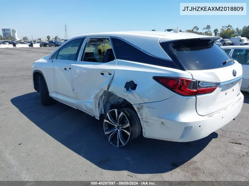 JTJHZKEAXM2018809 2021 Lexus Rx 350L