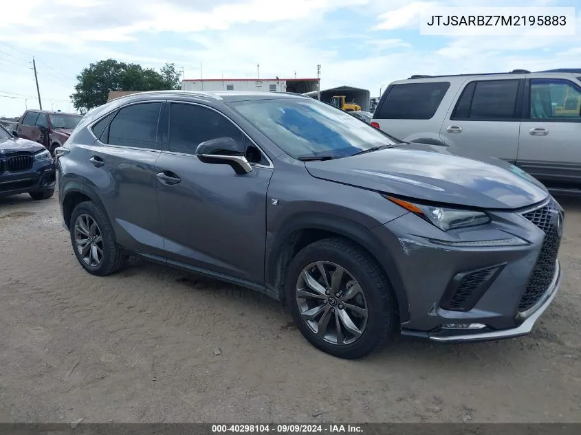 JTJSARBZ7M2195883 2021 Lexus Nx 300 300 Base/300 Luxury/300 F