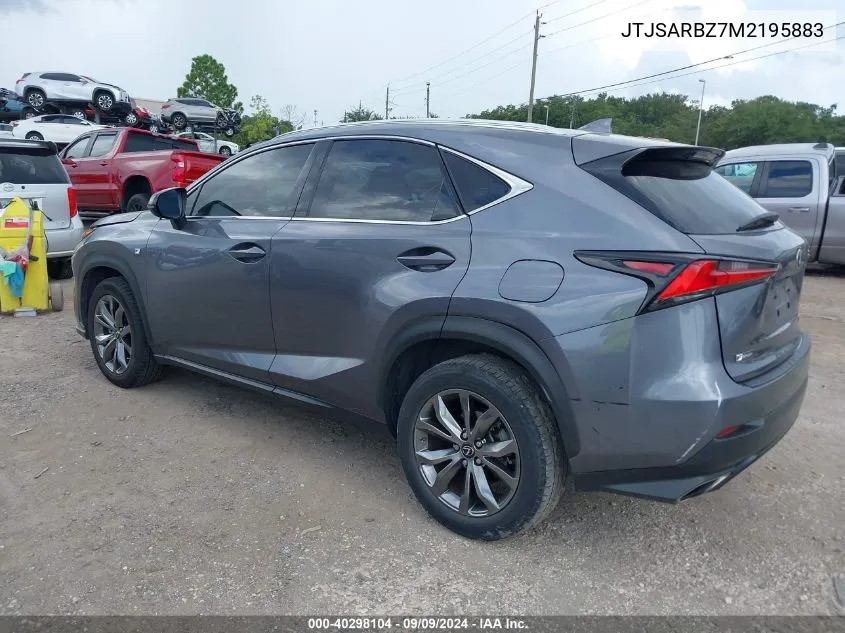 JTJSARBZ7M2195883 2021 Lexus Nx 300 300 Base/300 Luxury/300 F