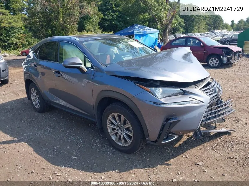 JTJDARDZ1M2241729 2021 Lexus Nx 300