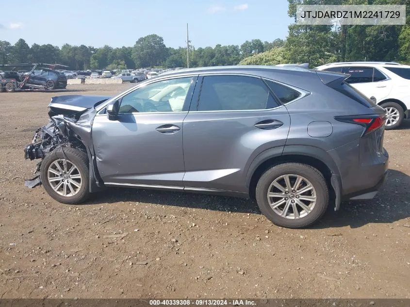 2021 Lexus Nx 300 VIN: JTJDARDZ1M2241729 Lot: 40339308