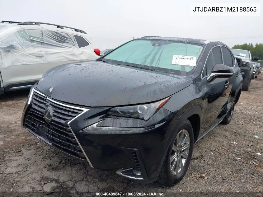 JTJDARBZ1M2188565 2021 Lexus Nx 300