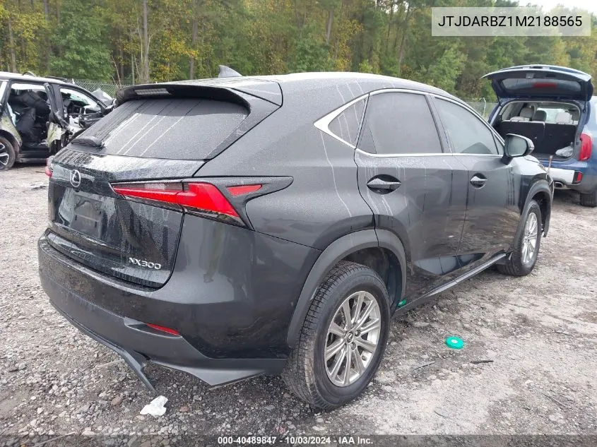 2021 Lexus Nx 300 VIN: JTJDARBZ1M2188565 Lot: 40489847