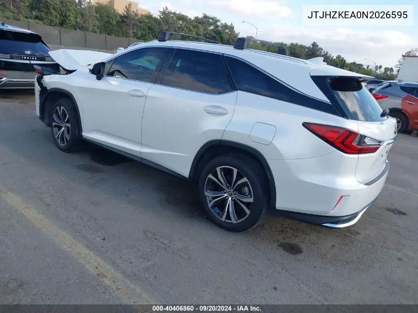 JTJHZKEA0N2026595 2022 Lexus Rx 350L