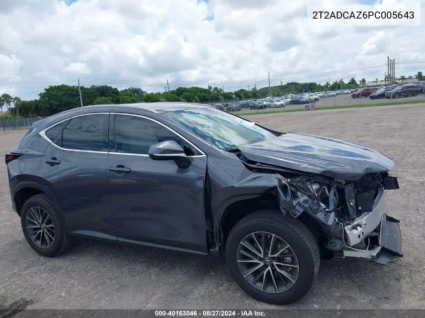 2023 Lexus Nx 250 VIN: 2T2ADCAZ6PC005643 Lot: 40163046