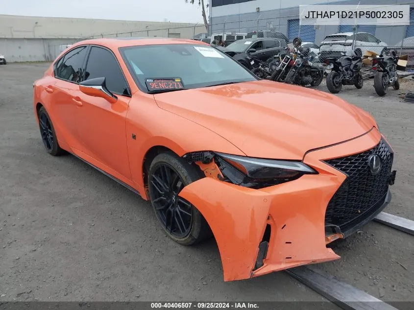 2023 Lexus Is 500 F Sport Performance Premium VIN: JTHAP1D21P5002305 Lot: 40406507