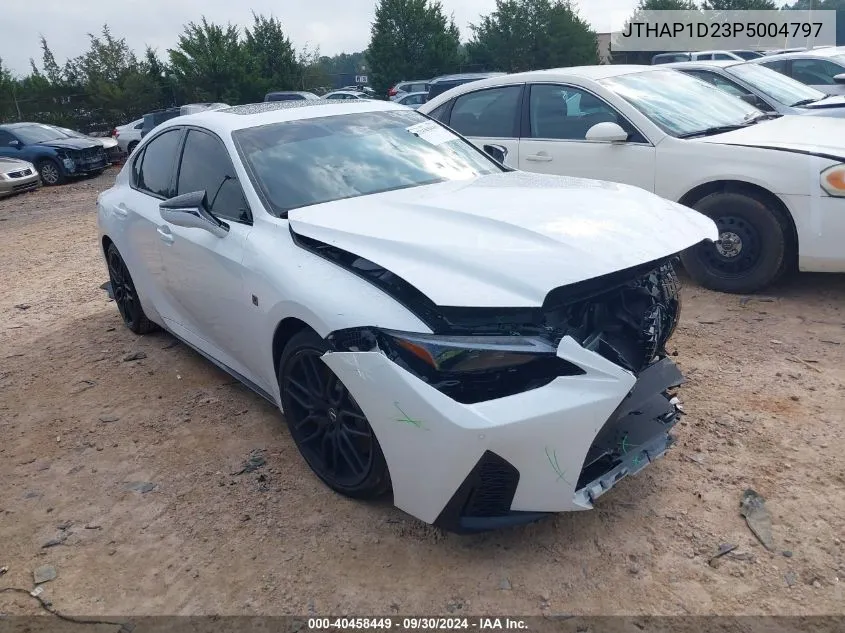 2023 Lexus Is 500 500 F Sport/500 F Sport P VIN: JTHAP1D23P5004797 Lot: 40458449