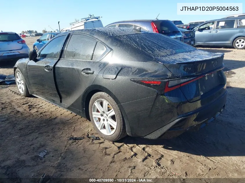 2023 Lexus Is 500 F Sport Performance VIN: JTHAP1D20P5004563 Lot: 40709590