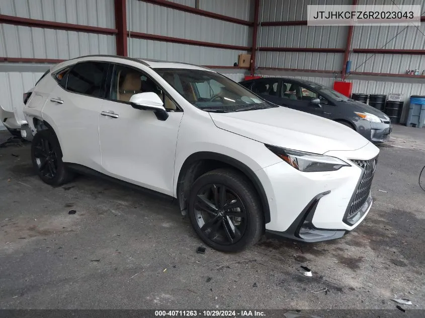 2024 Lexus Nx 450H+ Luxury VIN: JTJHKCFZ6R2023043 Lot: 40711263