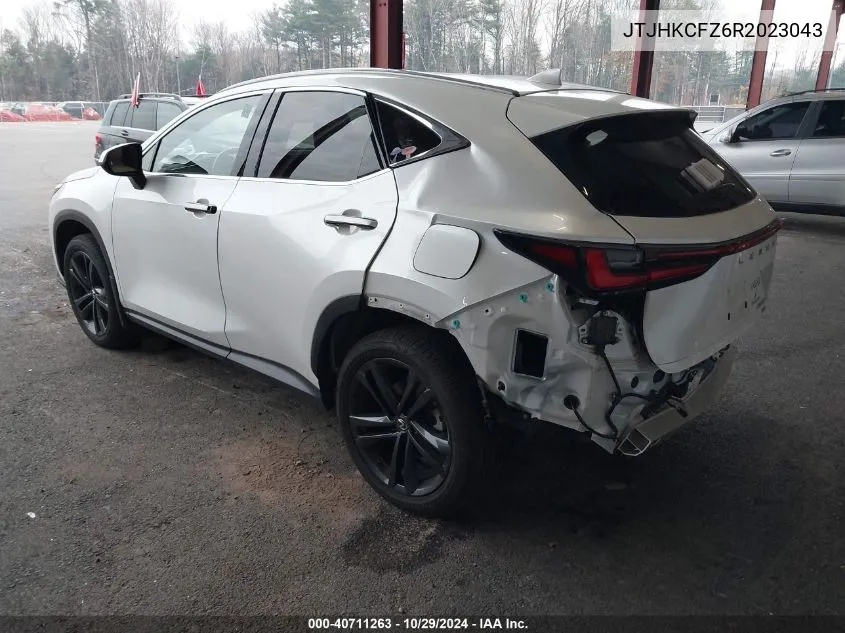 2024 Lexus Nx 450H+ Luxury VIN: JTJHKCFZ6R2023043 Lot: 40711263