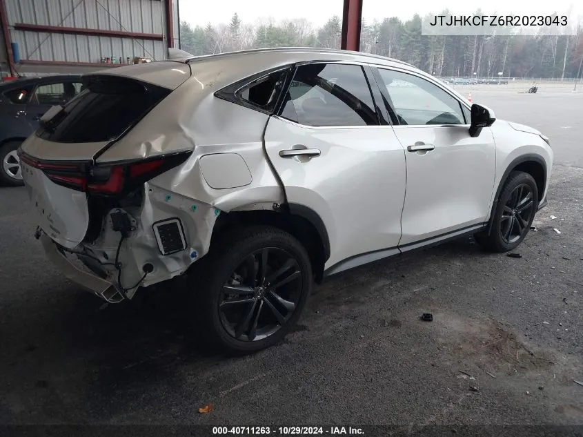 2024 Lexus Nx 450H+ Luxury VIN: JTJHKCFZ6R2023043 Lot: 40711263