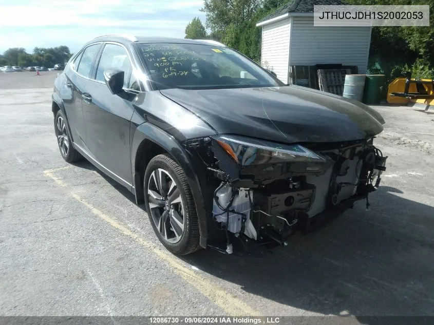 2025 Lexus Ux 300H VIN: JTHUCJDH1S2002053 Lot: 12086730