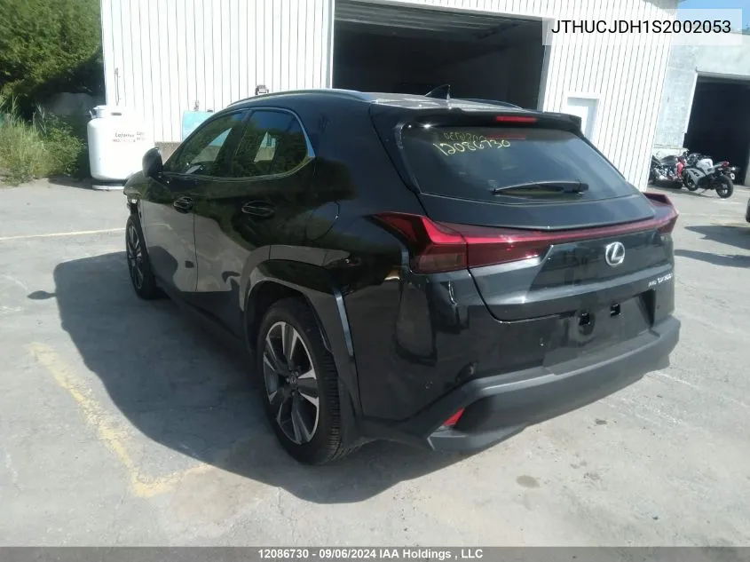 2025 Lexus Ux 300H VIN: JTHUCJDH1S2002053 Lot: 12086730