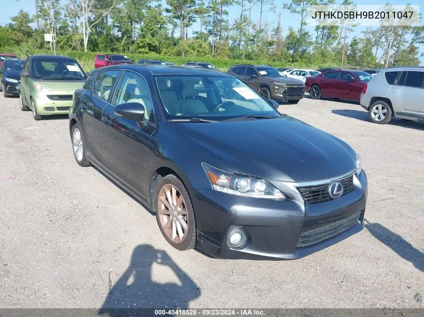 JTHKD5BH9B2011047 2011 Lexus Ct 200H Premium