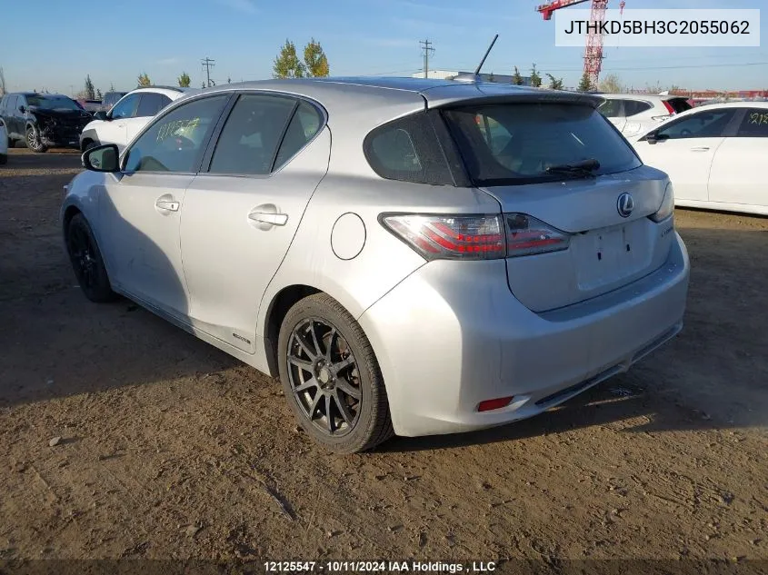 JTHKD5BH3C2055062 2012 Lexus Ct 200