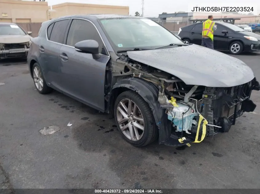 JTHKD5BH7E2203524 2014 Lexus Ct 200