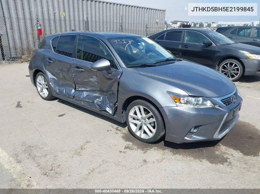 2014 Lexus Ct 200H Hybrid VIN: JTHKD5BH5E2199845 Lot: 40430468