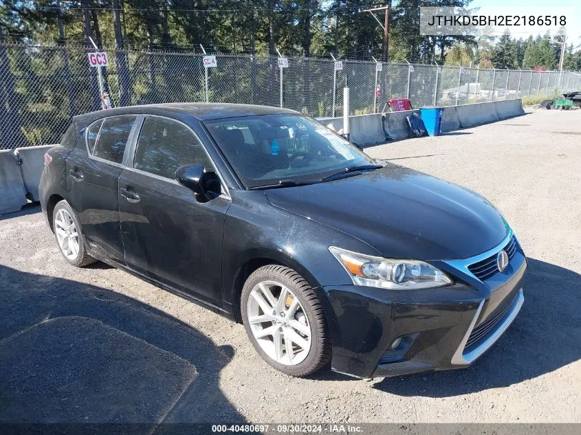 JTHKD5BH2E2186518 2014 Lexus Ct 200H