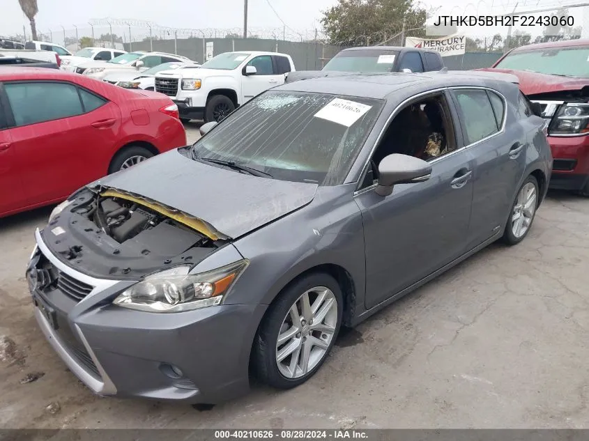 JTHKD5BH2F2243060 2015 Lexus Ct 200H