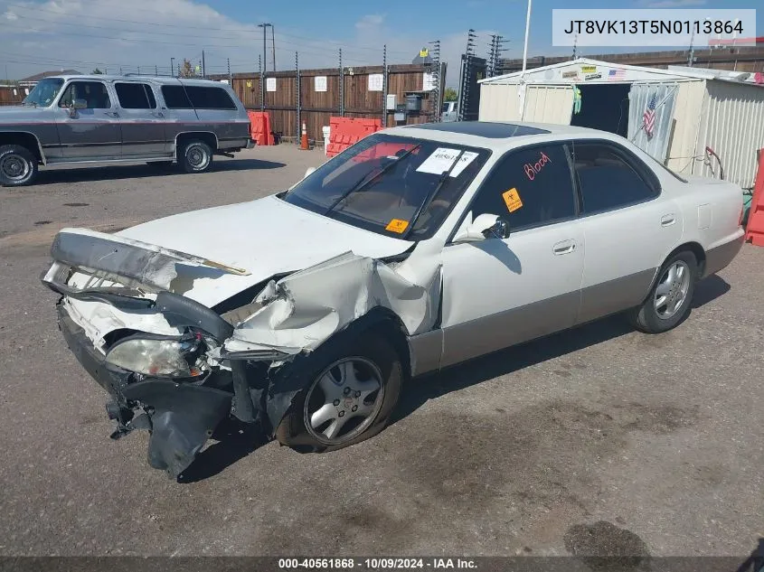 1992 Lexus Es 300 VIN: JT8VK13T5N0113864 Lot: 40561868