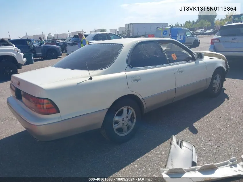 1992 Lexus Es 300 VIN: JT8VK13T5N0113864 Lot: 40561868