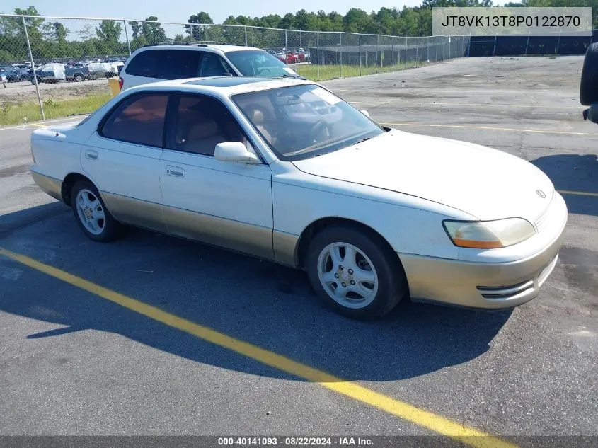 1993 Lexus Es 300 VIN: JT8VK13T8P0122870 Lot: 40141093