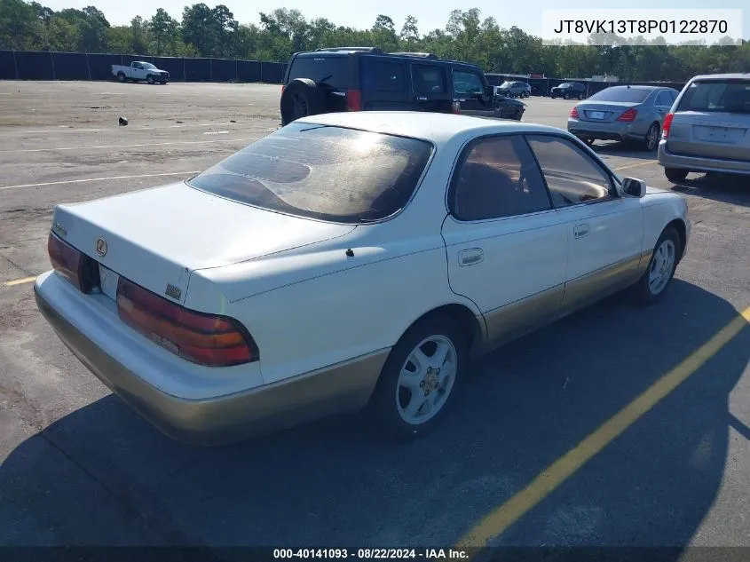 1993 Lexus Es 300 VIN: JT8VK13T8P0122870 Lot: 40141093