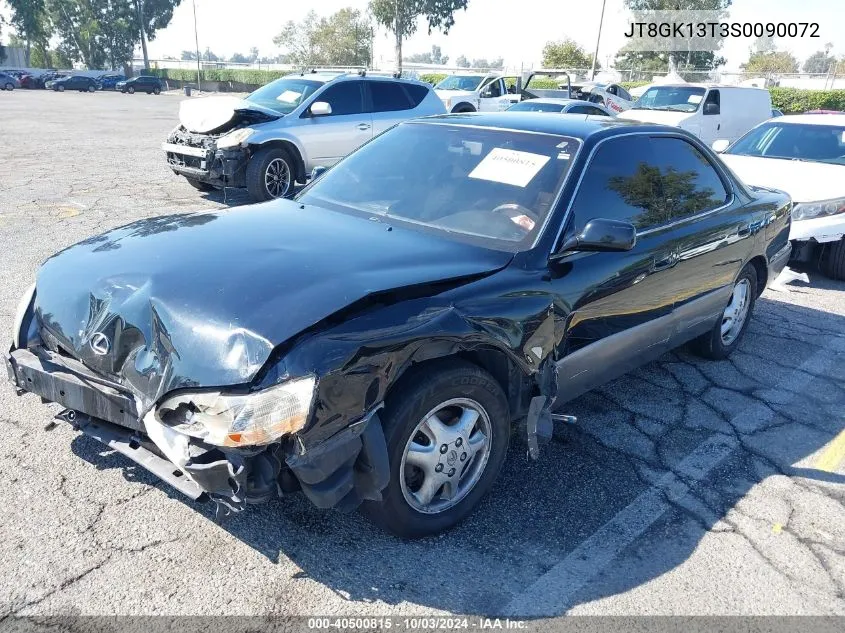 1995 Lexus Es 300 VIN: JT8GK13T3S0090072 Lot: 40500815