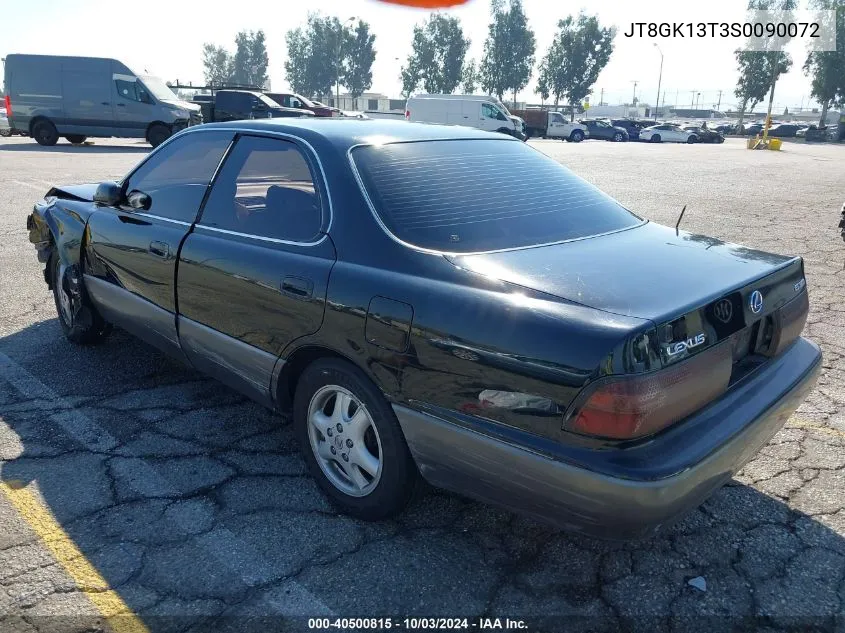 1995 Lexus Es 300 VIN: JT8GK13T3S0090072 Lot: 40500815