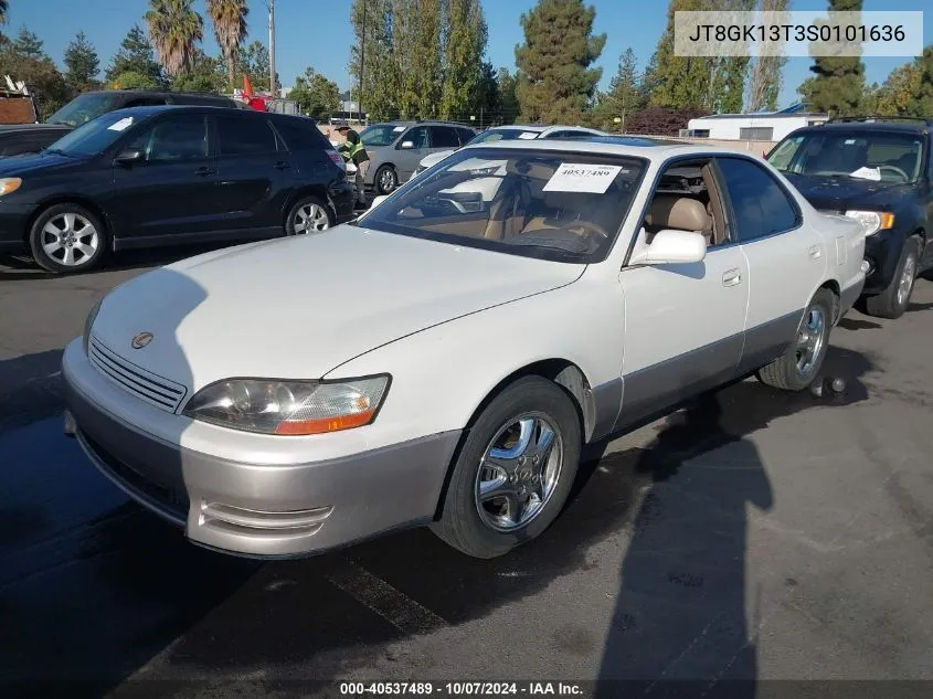 1995 Lexus Es 300 VIN: JT8GK13T3S0101636 Lot: 40537489