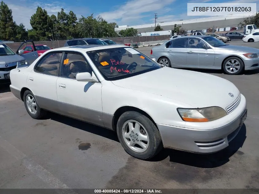 1996 Lexus Es 300 VIN: JT8BF12G7T0182063 Lot: 40085424