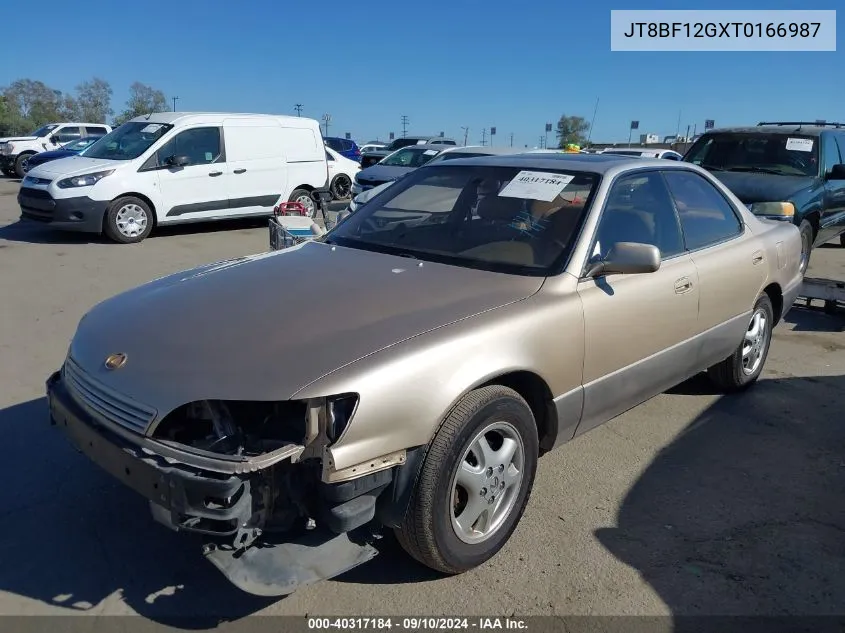 1996 Lexus Es 300 VIN: JT8BF12GXT0166987 Lot: 40317184