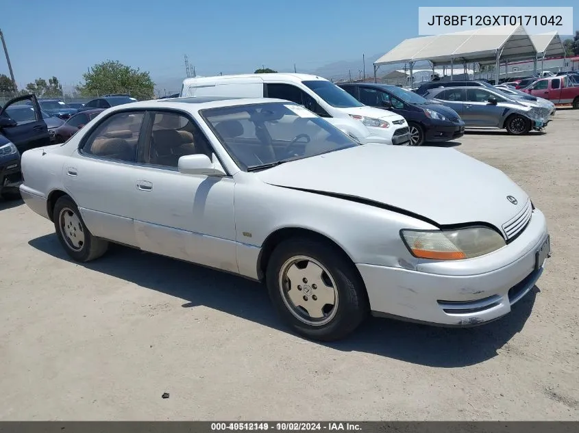 1996 Lexus Es 300 VIN: JT8BF12GXT0171042 Lot: 40512149