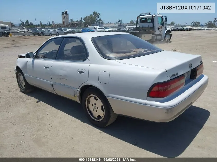 1996 Lexus Es 300 VIN: JT8BF12GXT0171042 Lot: 40512149