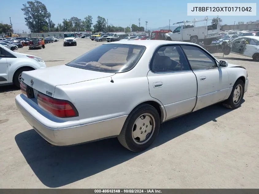 1996 Lexus Es 300 VIN: JT8BF12GXT0171042 Lot: 40512149