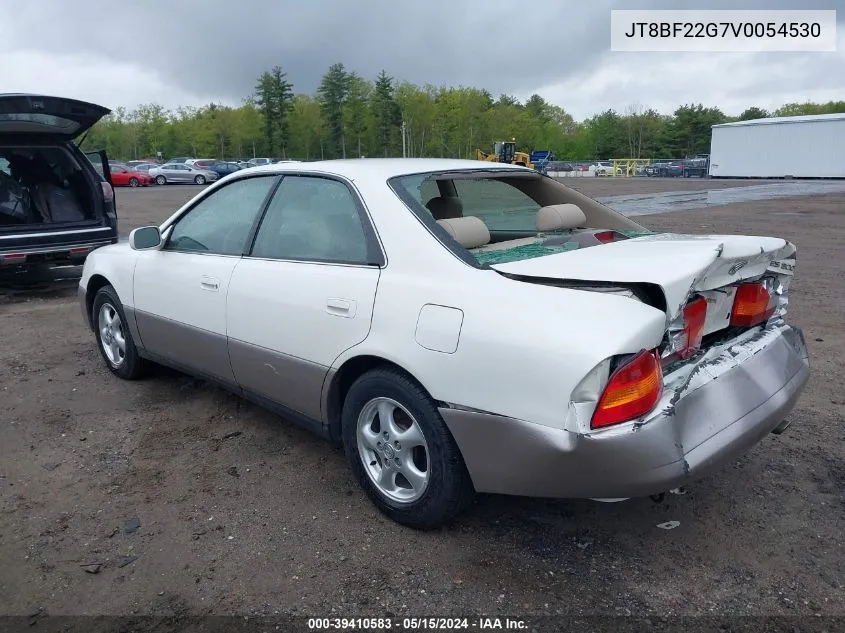 1997 Lexus Es 300 VIN: JT8BF22G7V0054530 Lot: 39410583