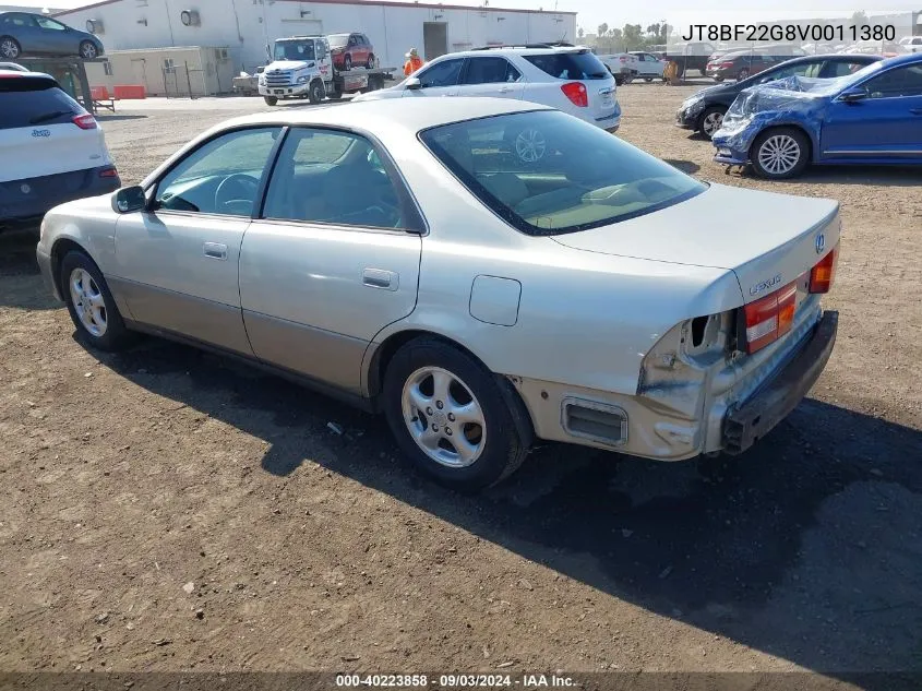 1997 Lexus Es 300 VIN: JT8BF22G8V0011380 Lot: 40223858