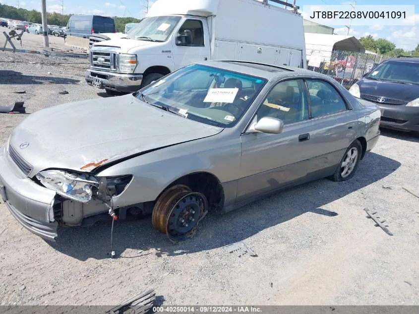 1997 Lexus Es 300 VIN: JT8BF22G8V0041091 Lot: 40250014