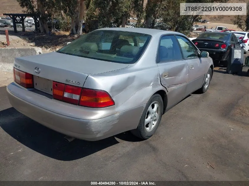 1997 Lexus Es 300 VIN: JT8BF22G1V0009308 Lot: 40494280