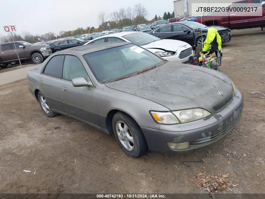 1997 Lexus Es 300 VIN: JT8BF22G9V0009217 Lot: 40742193