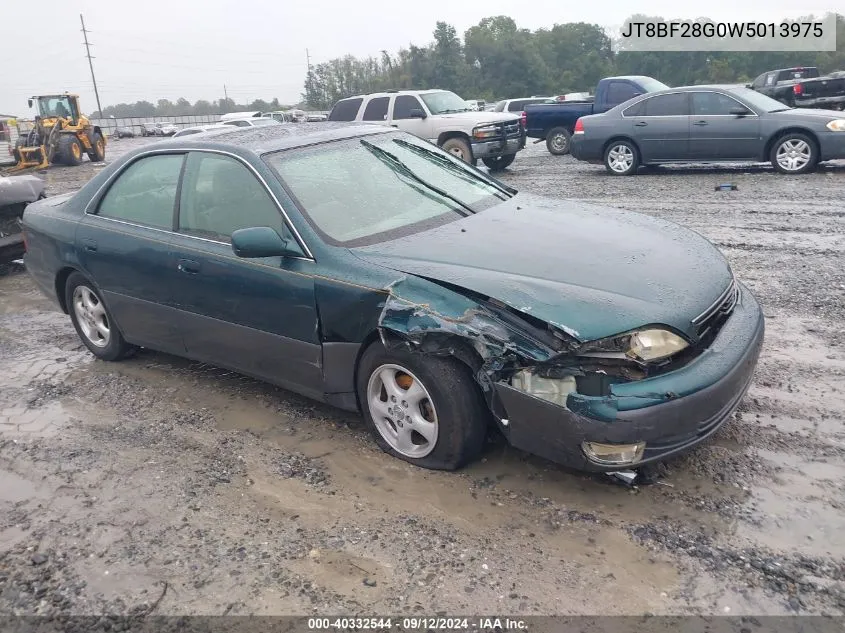 1998 Lexus Es 300 VIN: JT8BF28G0W5013975 Lot: 40332544