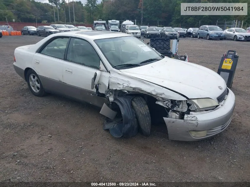 1998 Lexus Es 300 VIN: JT8BF28G9W5041984 Lot: 40412580