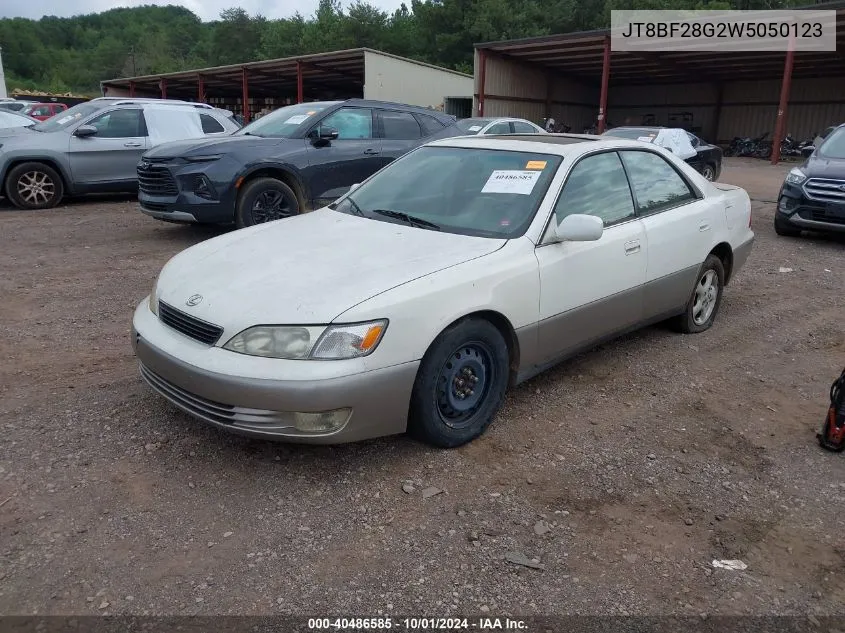 1998 Lexus Es 300 VIN: JT8BF28G2W5050123 Lot: 40486585