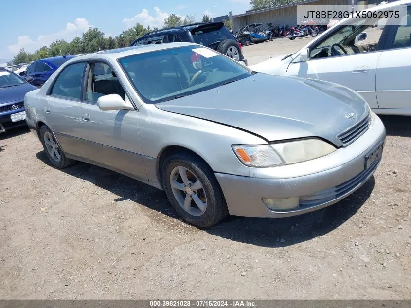 1999 Lexus Es 300 VIN: JT8BF28G1X5062975 Lot: 39821028