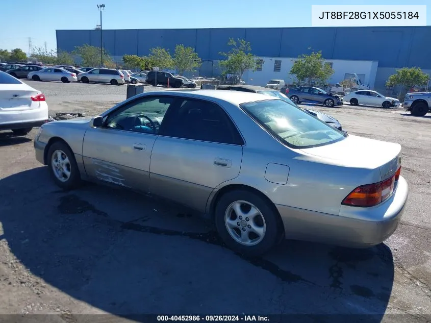 1999 Lexus Es 300 VIN: JT8BF28G1X5055184 Lot: 40452986