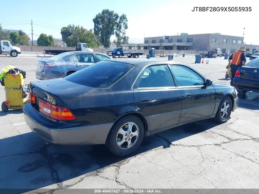 1999 Lexus Es 300 VIN: JT8BF28G9X5055935 Lot: 40457427