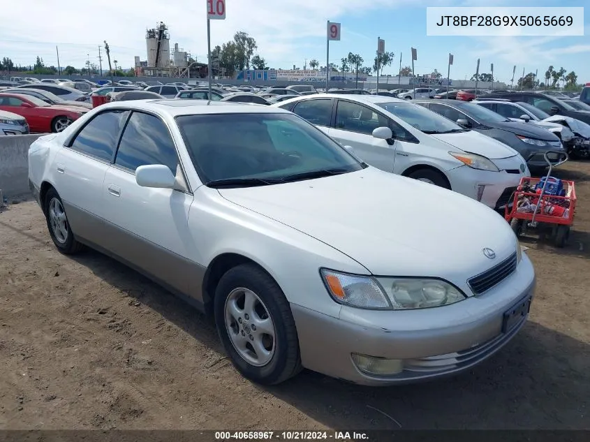 1999 Lexus Es 300 VIN: JT8BF28G9X5065669 Lot: 40658967