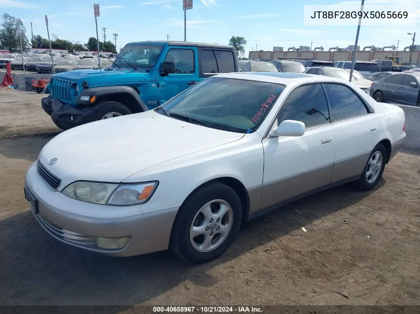 1999 Lexus Es 300 VIN: JT8BF28G9X5065669 Lot: 40658967